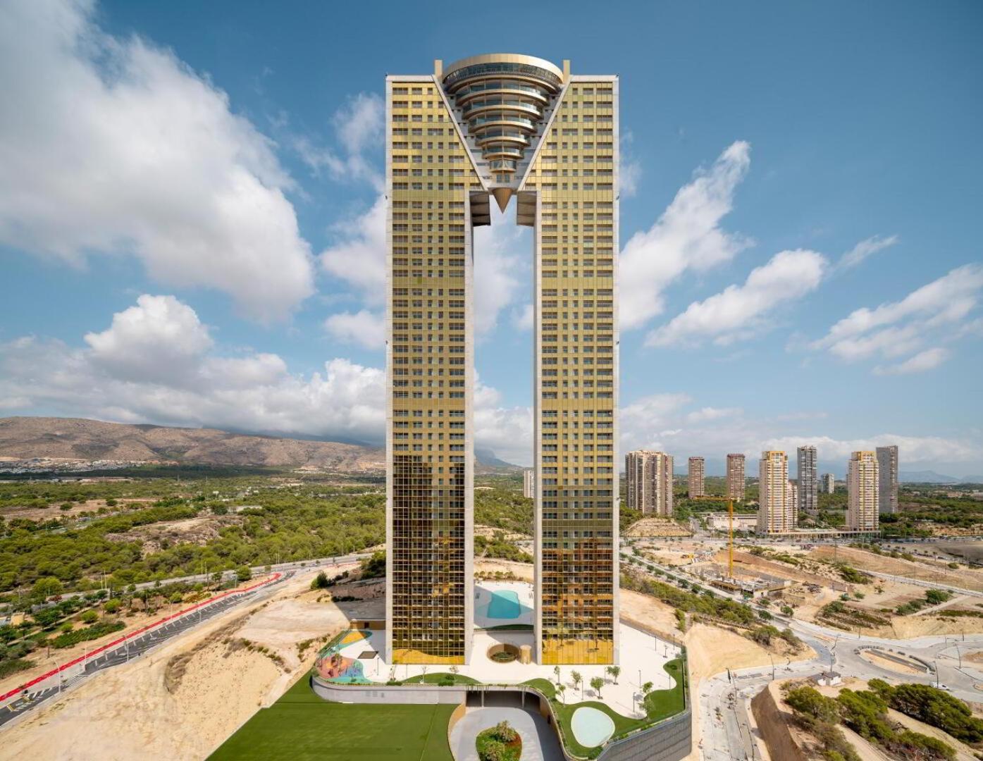 Intempo Sky Apartment 26 Floor Seaview 貝尼多姆 外观 照片