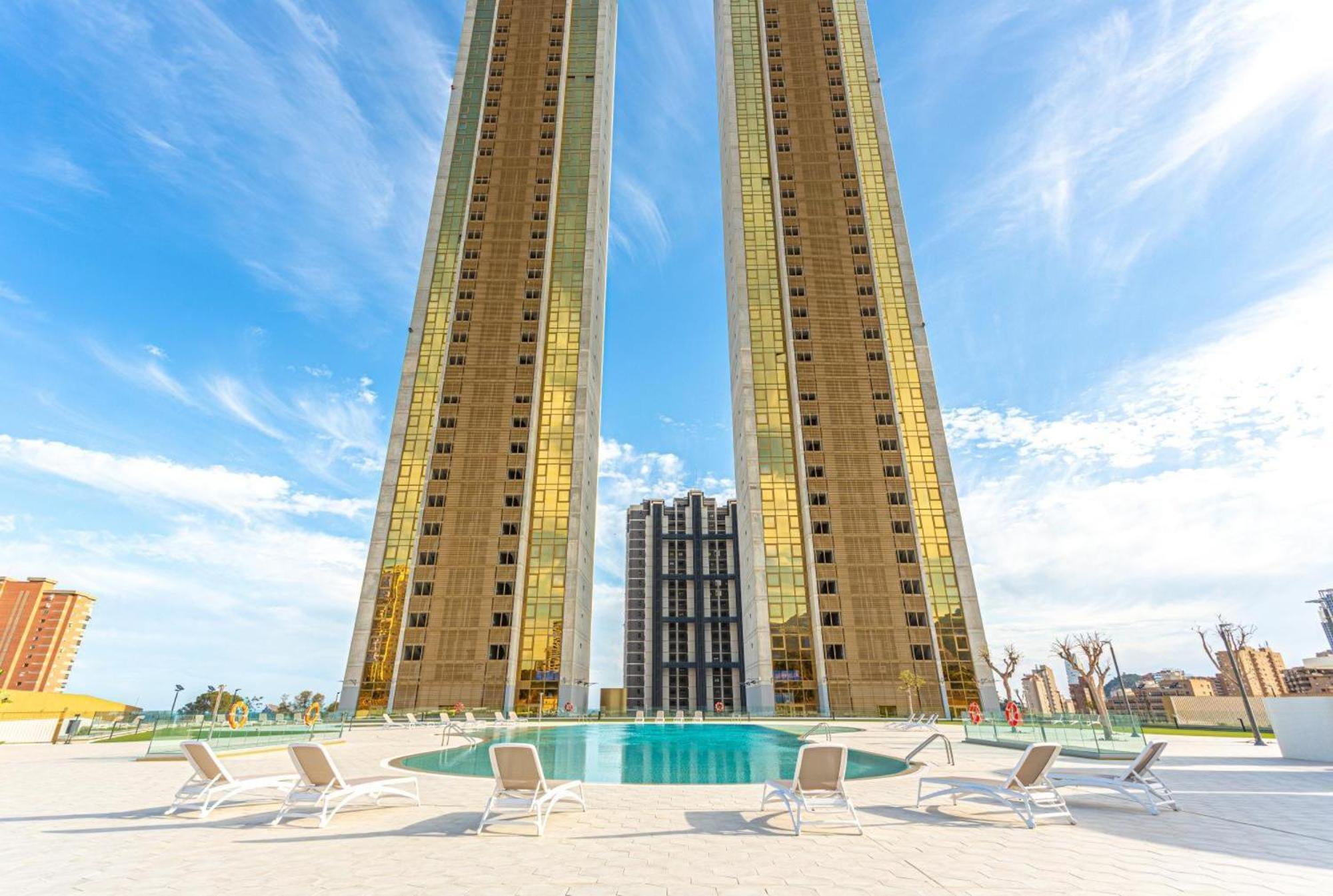 Intempo Sky Apartment 26 Floor Seaview 貝尼多姆 外观 照片
